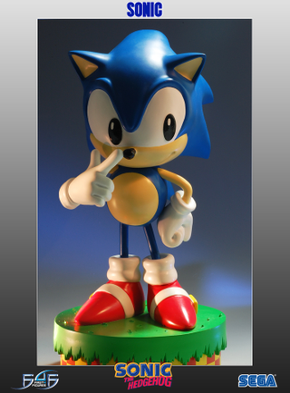 Illustration for article titled Sonic Statue